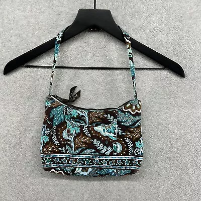 Vera Bradley Purse Handbag Womens Zip Java Blue Small Made In USA • $19.90