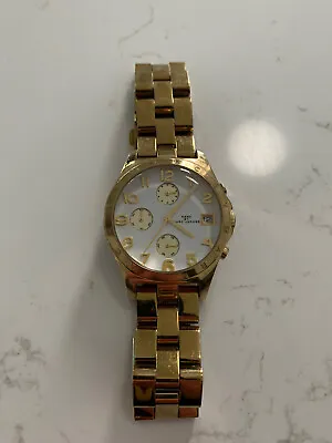 Authentic Marc By Marc Jacobs Gold Watch • $35