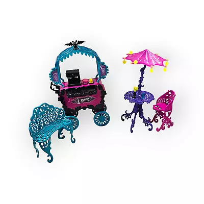 Monster High Scaris Cafe Furniture Lot Incomplete Some Accessories • $24.50