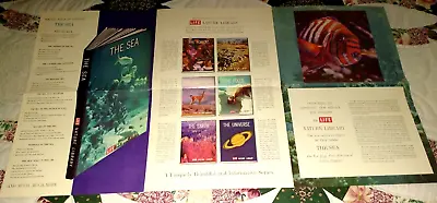 VINTAGE FOLD OUT FROM LIFE MAGAZINE FOR NATURE'S LIBRARY PROMO 60s • $14.99