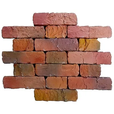 16 Pcs Plastic Molds ANTIQUE BRICK VENEER For Concrete Plaster Wall Brick Tiles • $39.99