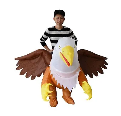 £44.39 • Buy Funny Inflatable Eagle Costume For Adults Great For Halloween And Party Dress