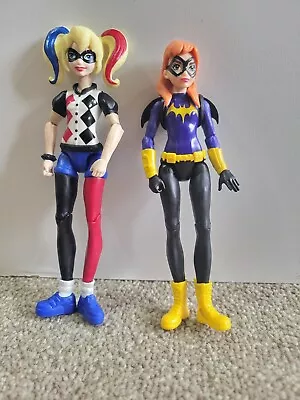 DC Super Hero Action Figures Harley Quinn And Bat Girl • £5.99