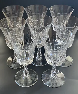 $199.99 • Buy Vtg Val St. Lambert GLENDALE Crystal Stemware Water Glass (8 Glasses Lot)