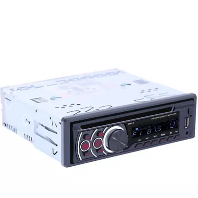 12V 60W 1Din Car Bluetooth DVD CD Player Remote Control MP3 FM Audio Radio Kit • $73.70