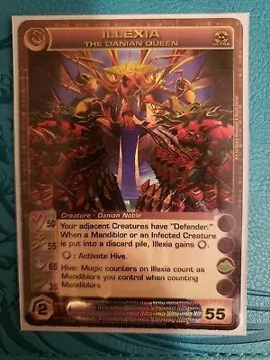  Chaotic TCG ILLEXIA Ultra Rare Danian Creature Card 50/55/65/35/55 LP • $4.99