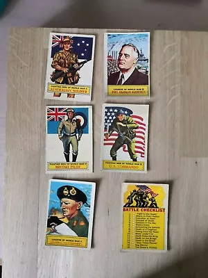£1.75 • Buy A&BC Chewing Gum Battle Cards 1966 !! Pick What You Need !! 