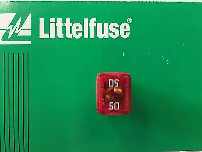 NEW LittelFuse Automotive J Case 50 Amp 58V Low Profile Fuse USA MADE JCASE • $5