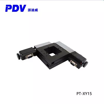 PT-XY15 Motorized XY Linear Stage Microscope Stage  Travel:15mm • $672