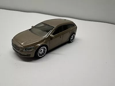 2015 Matchbox #Volvo V60 Wagon Luminous Sand Brown Tan Loose • $8