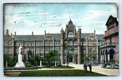 Postcard Salford Technical School Peel Park 1908  • £2.99