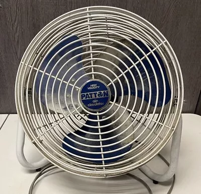 VTG Patton 13  Industrial High Velocity Fan Air Circulator 3-Speed Blue Blade • $124.40