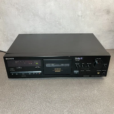 £189.95 • Buy Sony TC-K611S HiFi Separate 3-Head Stereo Cassette Deck Black - READ DESCRIPTION