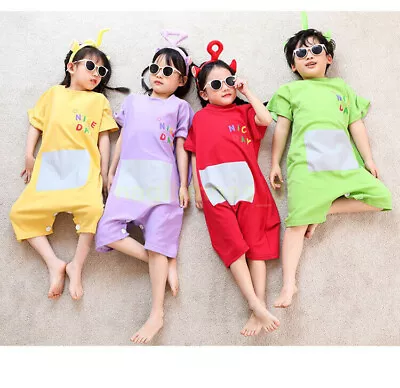 Teletubbies Cosplay Costume Kids Pajamas Sleepwear Outfit Bookweek Suit AU SALE • $15.66