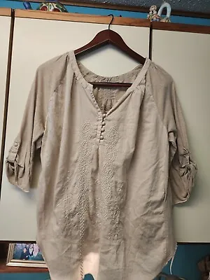 Womens Nine West Vintage America Collection  Xl Blouse Great Condition! • $5