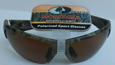 Bimini Bay Mossy Oak Sunglasses Camo Frame / AMBER Lens Fishing Hunting • $14.99