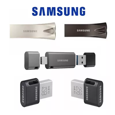 Samsung USB 3.1 Flash Drive 64G 128G 32G 256G Fit Plus Bar Plus Type-C Duo Plus • $79.95