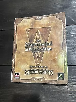 The Morrowind Prophecies Official Guide Elder Scrolls III Xbox PC - Acceptable • $16