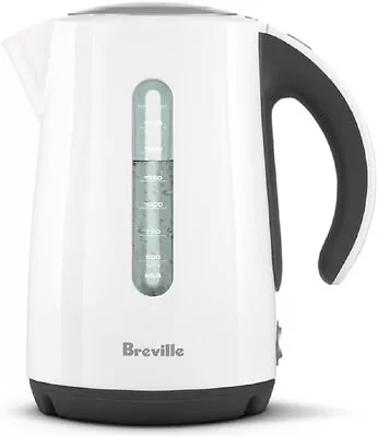 Breville Soft Top 1.7L White Kettle Cordless Fast Boiling Removable Mesh Filter • $103.07