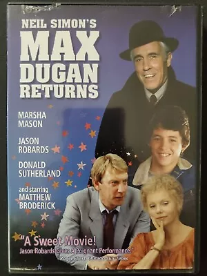 Max Dugan Returns DVD Jason Robards Donald Sutherland Matthew Broderick 1983 OOP • $31.99