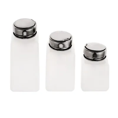 BrandNew Empty Liquid Alcohol Press Nail Polish Remover Dispenser Pumping Bottle • $3.95