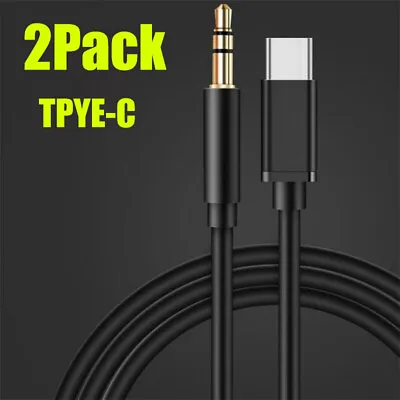 For IPhone 15 Pro Max PLUS USB 3.1 Type C To 3.5mm AUX Audio Car Adapter Cord • $8.99