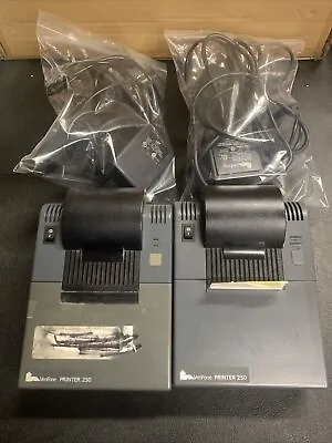 Verifone 250 Credit Card Printer With Power Adapter (Lot Of 2) • $49.99