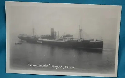 £24.95 • Buy 1935 RP Postcard Real Photo Shipwreck Clan Malcolm Cornwall Lizard