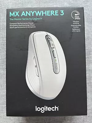 Logitech MX Anywhere 3 Wireless Mouse For PC - Pale Grey Brand New • £29