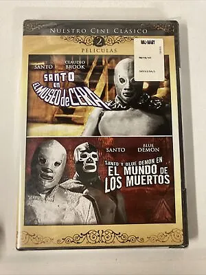 $7 • Buy Santo En El Museo De Cera/Santo Y Blue Demon En El Mund (2008, DVD NEUF) SPA LNG