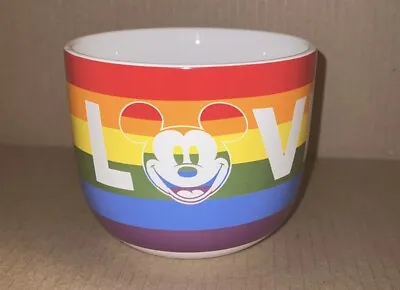 Disney Mickey Mouse Rainbow Pride Small Pot Planter New • $23.16