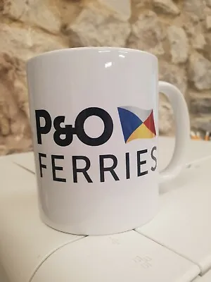 P And O Ferries Logo Mug Cup Ferry Ferries P&O  • £7.99