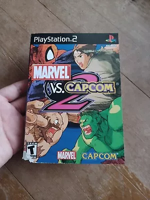 Marvel Vs Capcom 2 (SONY Playstation 2 PS2 2002) Original Cover Art Only Oem • $14.99