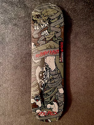 Partially Sealed Pushead Zero Skateboard Deck Adrian Lopez Metallica • $350