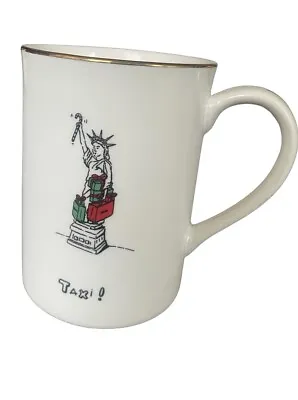 Merry Masterpieces Porcelain Mug  Taxi  Statue Of Liberty - American Collection • $14.98