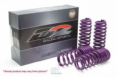 D2 Racing Pro Lowering Spring Drop 2.5 F 2.25 R For 92-00 Civic 04-01 Integra  • $150