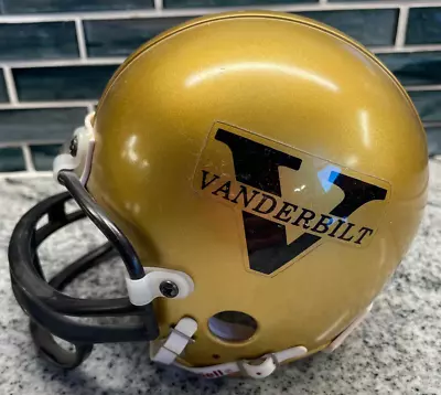 Riddell NCAA Vanderbilt University 3 5/8 Mini Football Helmet Collectible • $22