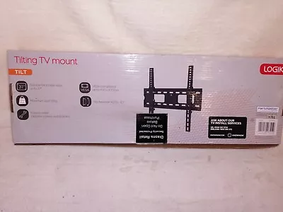 LOGIK LTM13 26  - 37  Tilt TV Bracket Max Load 15kg LED TV Wall Bracket • £17.99