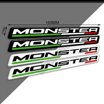 For Ducati Monster 696 797 821 Stealth 1200 S  Motorcycle 3D Decorative Stickers • $15.20