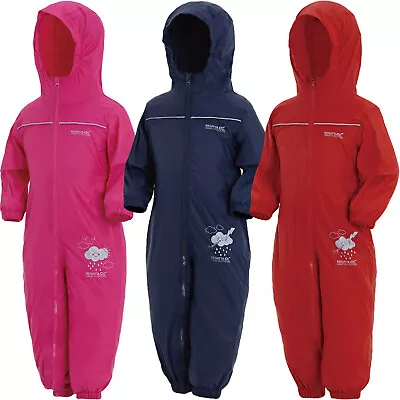 £14.95 • Buy Regatta Unisex Kids Puddle IV Outdoor Waterproof Breathable Puddle Suit