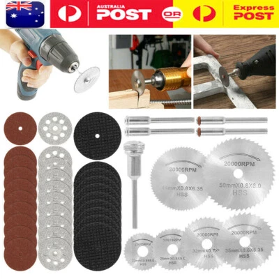 $10.82 • Buy X41 Mini Diamond Cutting Discs Wheel Blades Set Drill Bit For Dremel Rotary Tool