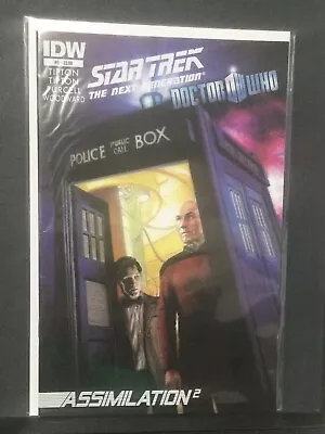 Star Trek The Next Generation Doctor Who Assimilation 2 - #5 - IDW - 2012 - VF • £7.12