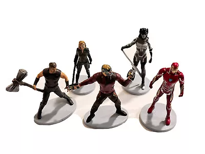 Disney Marvel Avengers Figurines Set PVC Figures Toy Cake Toppers Lot Of 5 • $19.80