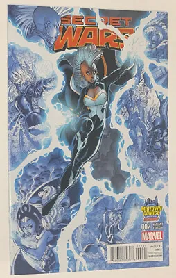 Marvel Secret Wars #2 Bradshaw Storm Xmen Midtown Exclusive Variant Cover Comic • $14.99