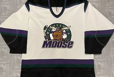 Authentic Vintage Bauer IHL Minnesota Moose Hockey Jersey • $399.99