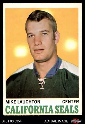 1970 O-Pee-Chee #74 Mike Laughton Golden Seals 4 - VG/EX • $7