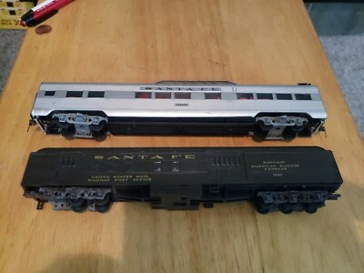$5 • Buy HO Athearn Santa Fe Passenger Car Parts Repair Lot 