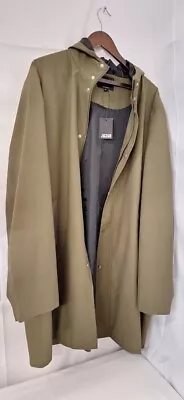 BNWT Men's Olive Green Overcoat Size XXL By Jacamo. CG A11 • £9.99