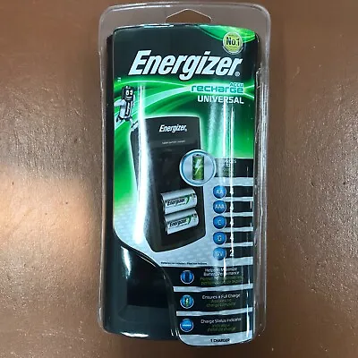 £27.59 • Buy NEW Energizer Universal Rechargeable Battery Charger For AA AAA C D 9V Batteries