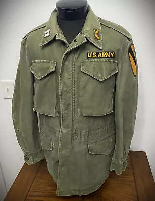 Genuine Vietnam Us Army M51 Field Jacket - 1st Cavalry Div Captain - M1951 M65 • $99.95